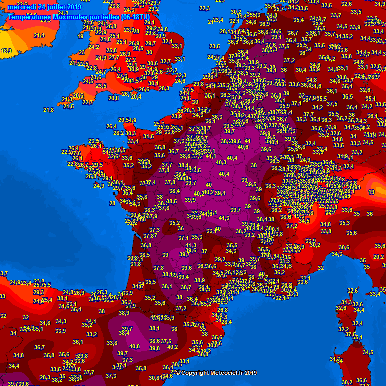 Latest temperatures been indicated by the GFS later next week