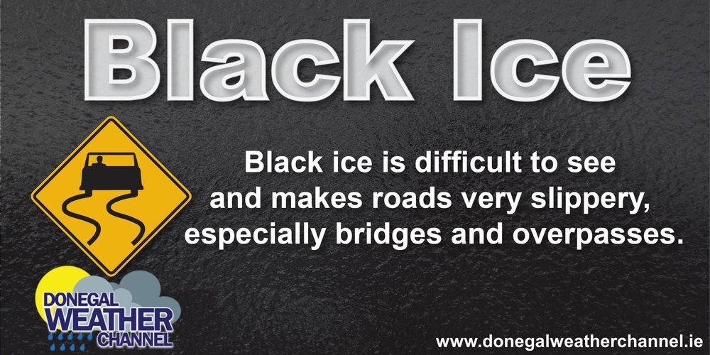 Turning cold overnight with the risk of ice as temperature drop to -3C