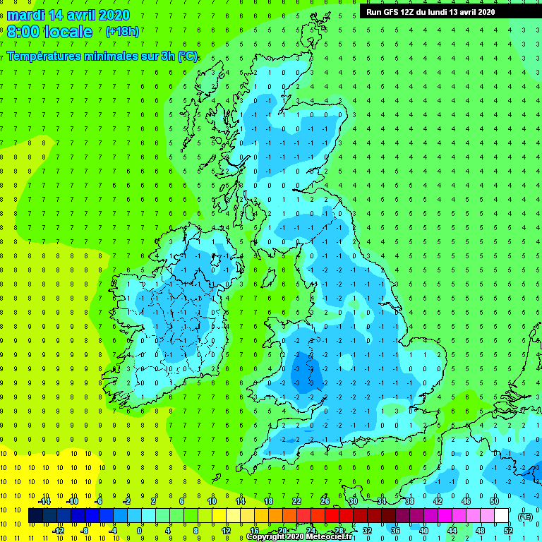 Turning cold overnight with frost and temperatures of -2C but more sunshine on the way this week