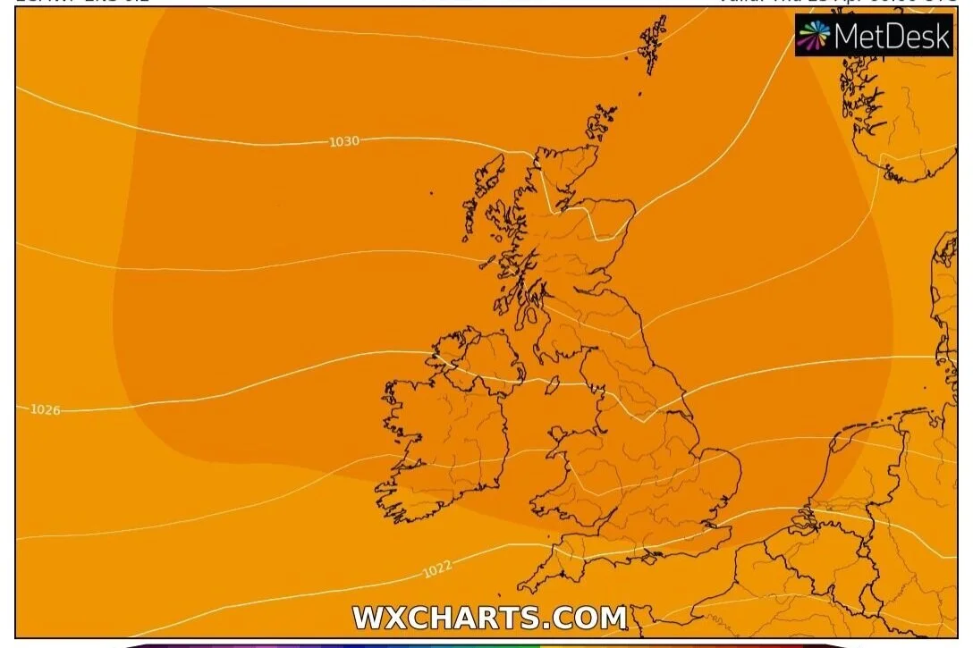 Ireland set to be dry and sunny again next week with parts of Ulster seen no rainfall for the next 7 days
