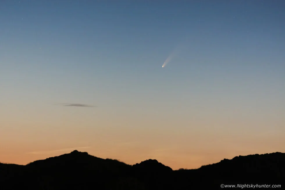 The brightest comet in over 20 years Neowise now visible in Irish skies to the naked Eye 