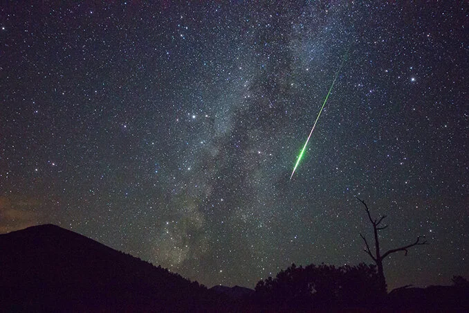 Clear spells tonight for the best Meteor shower of the year the Perseid Meteor Shower 