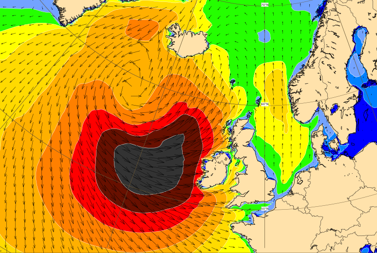Ireland looks set to feel the effects of 2 storms over the coming days with some disruptive weather 