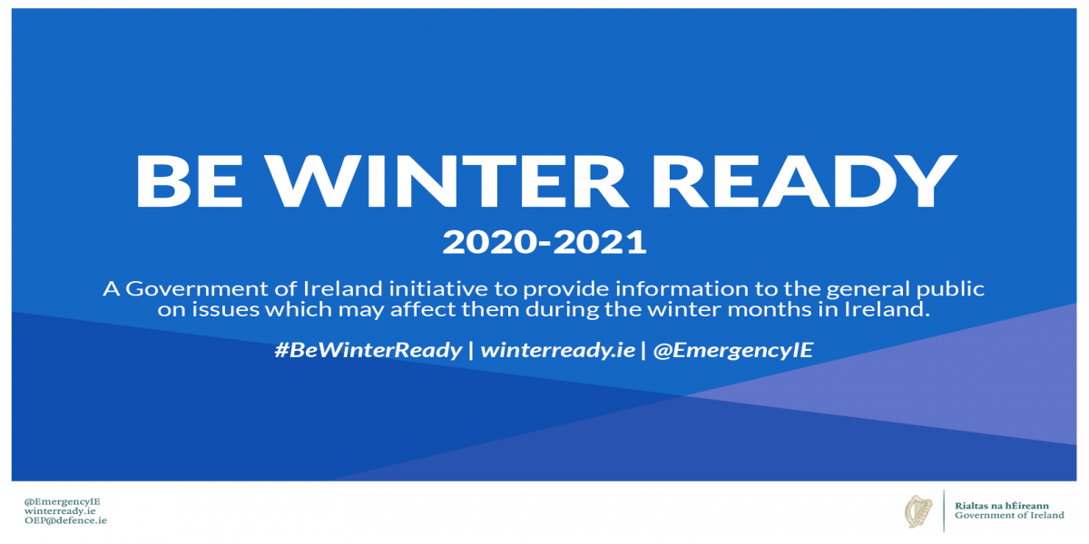 Government launches Be Winter Ready Information Campaign 2020-2021