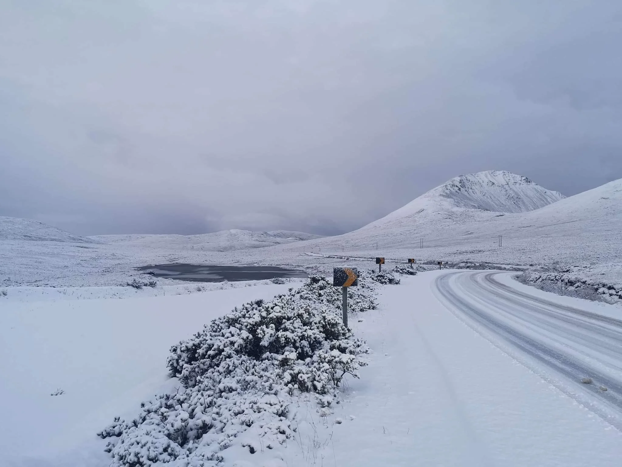 Falls of snow for Donegal on Wednesday night and Thursday morning for a time