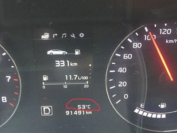 why your car thermometer is almost always wrong