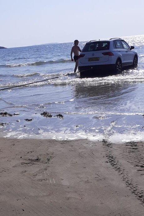 Rossnowlagh Beach today- Photo by Carmel Mc Cadden