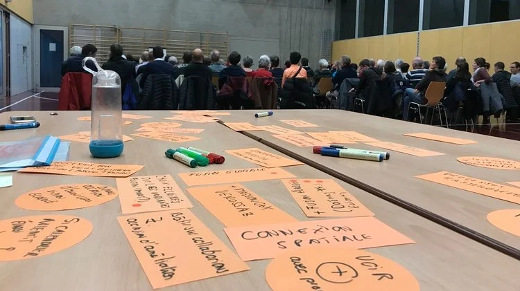 Les soirées de consultations ont permis d’intégrer la population à la réflexion.