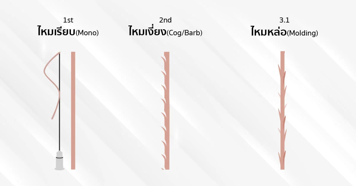 ลักษณะของไหม