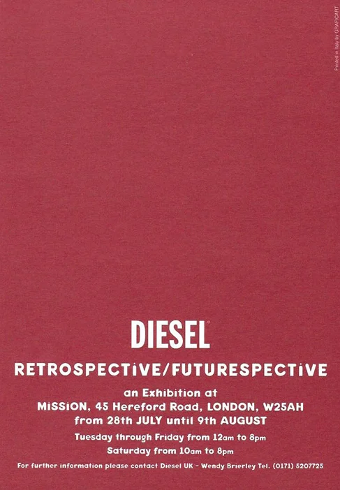 Diesel Postcard