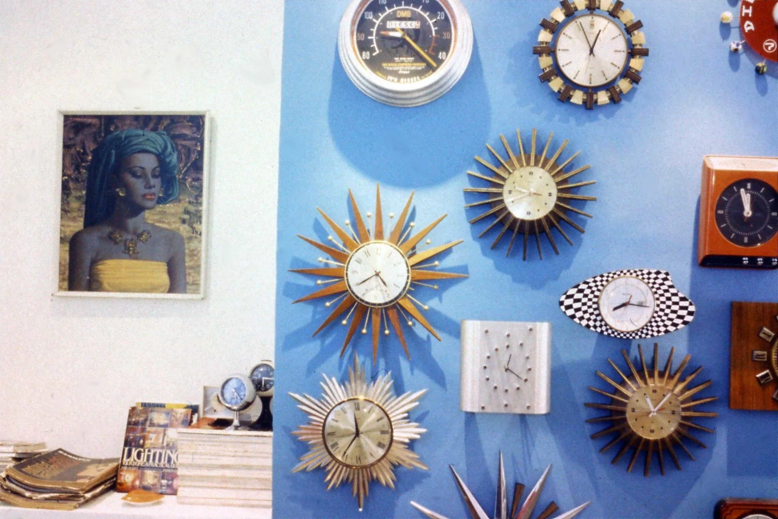 Vintage Clocks Display