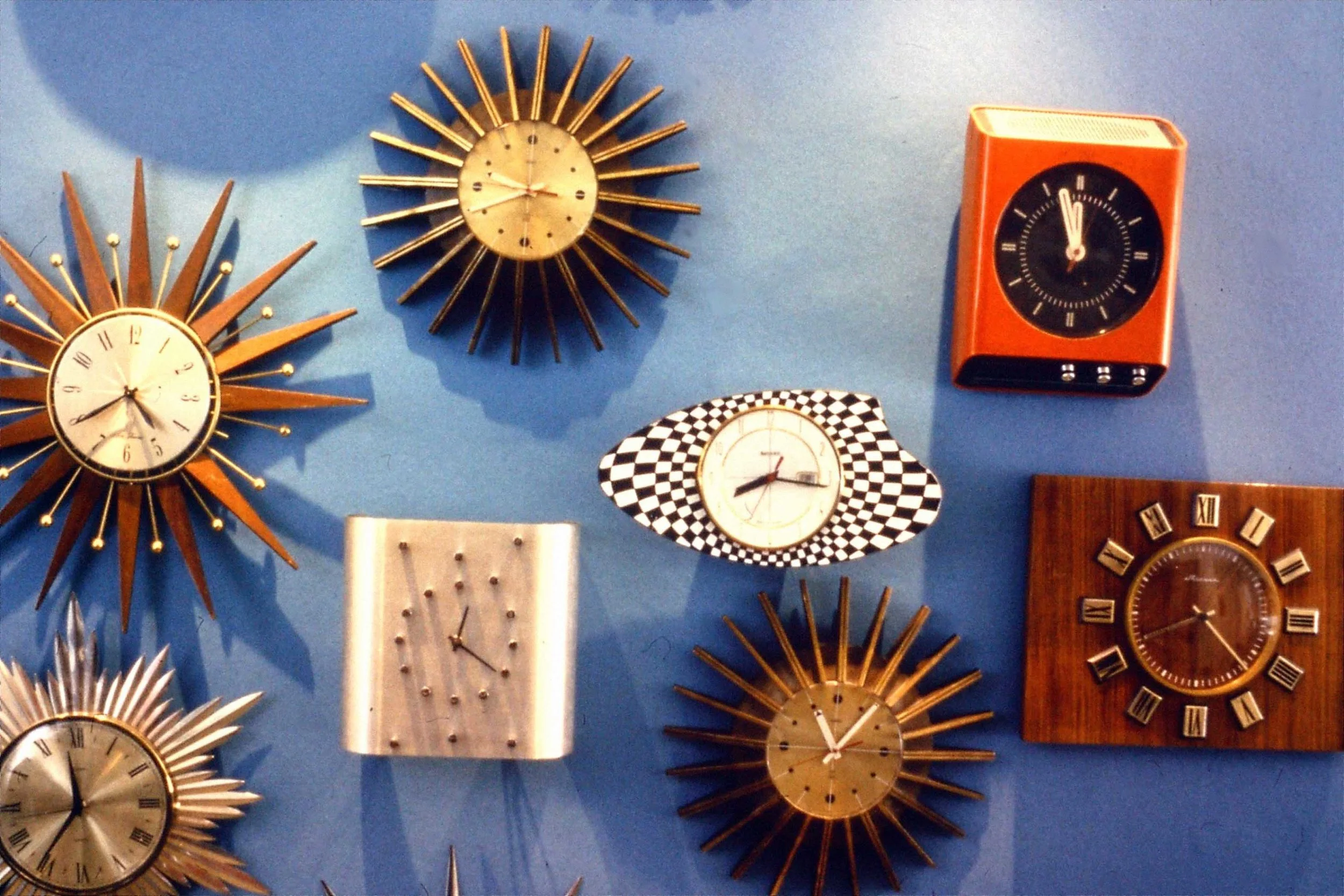 Vintage Clocks Display