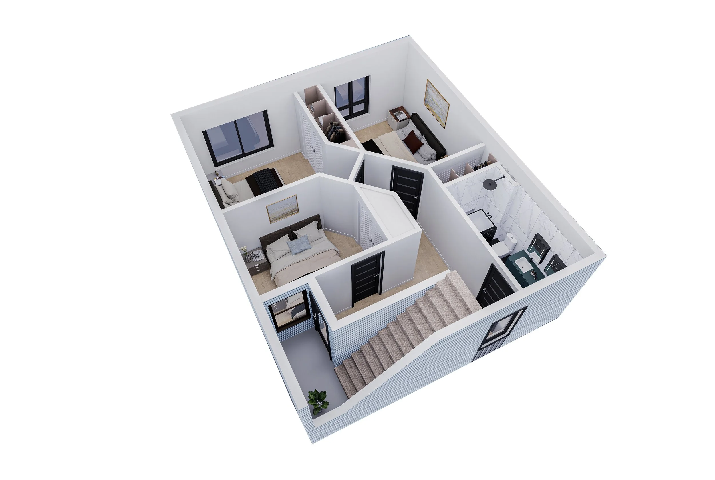 Level 4 - Bedrooms