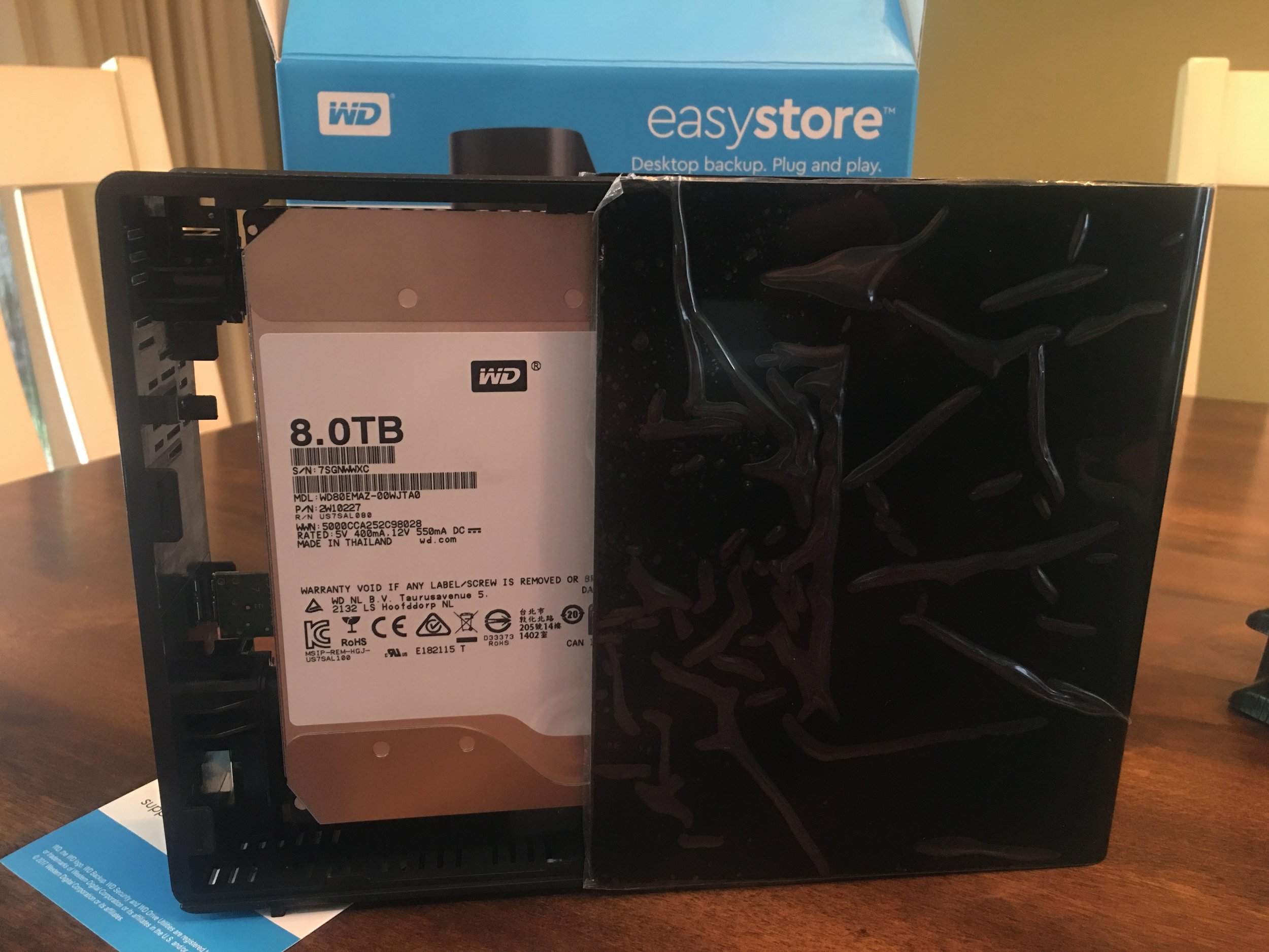 What Hard Drive is in a Western Digital 8TB EasyStore — SPX Labs