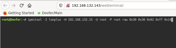 This is an example command for my server, the user root and password root may be different than yours.