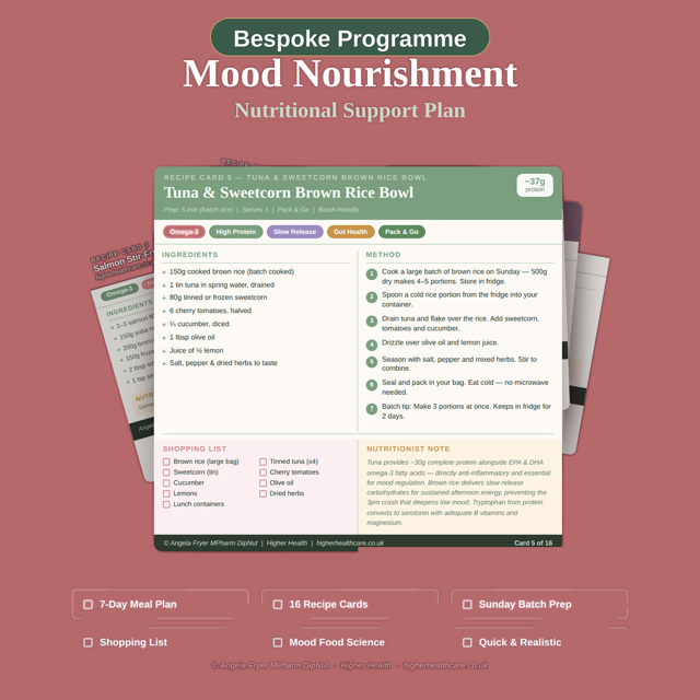 Mood Nourishment Bespoke Programme