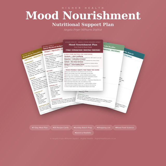 Mood Nourishment Meal Plan