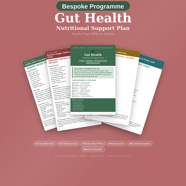 Gut Health Bespoke Programme