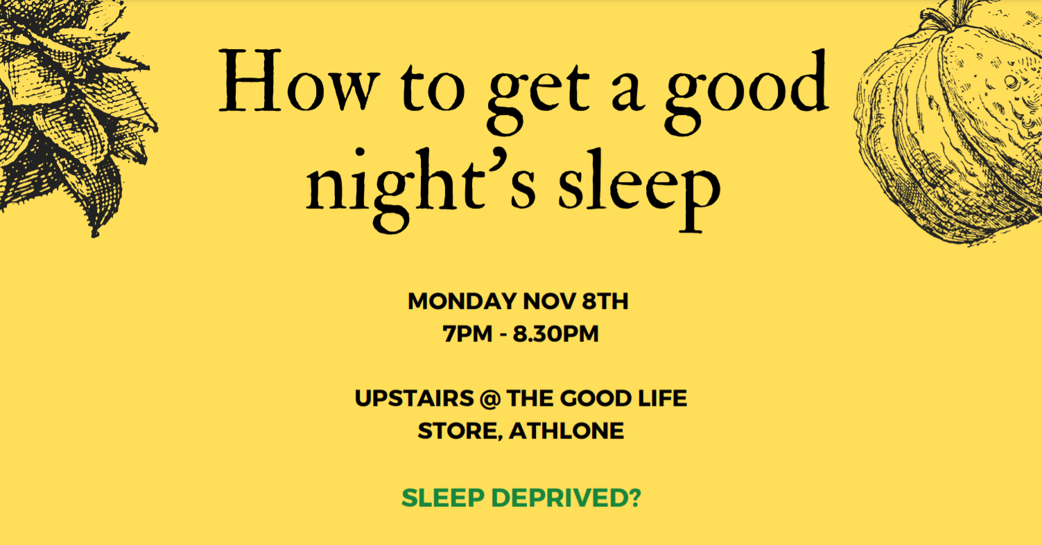 How to Get a Good Night's Sleep WORKSHOP