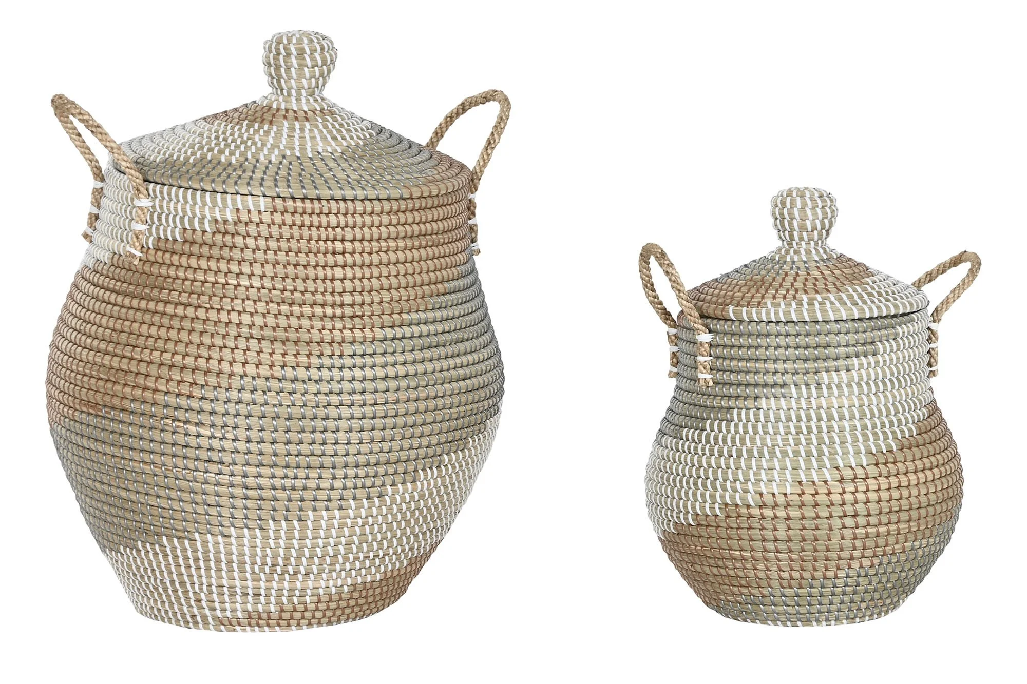 Set of 2 Seagrass Basket