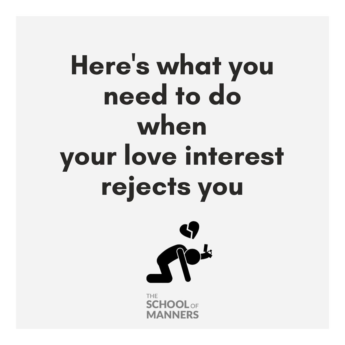We've all been rejected at one point or another &mdash; whether it be from a new love interest, a job we applied to, a group of friends&hellip;Whichever kind of rejection you're facing, the fact of the matter is that 𝐫𝐞𝐣𝐞𝐜𝐭𝐢𝐨𝐧 𝐡𝐮𝐫𝐭𝐬⁣
⁣
