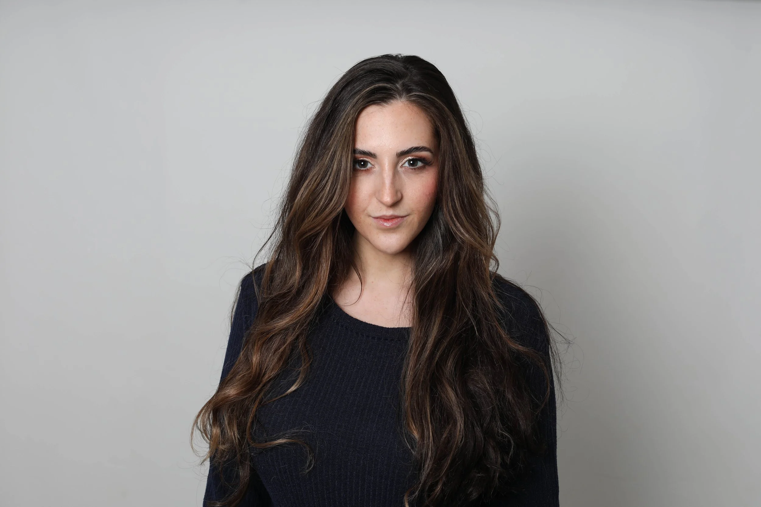 Model portfolio photography | A studio photo shoot in Purley 