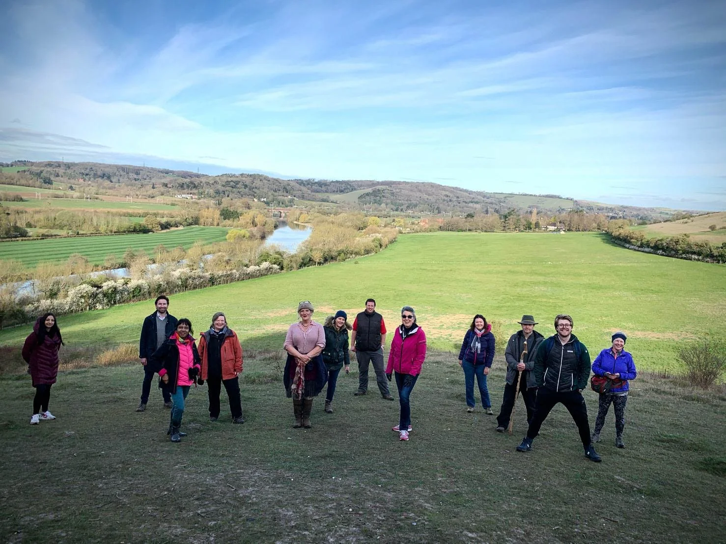  Natural Netwalking leading the Goring netwalk in Berkshire