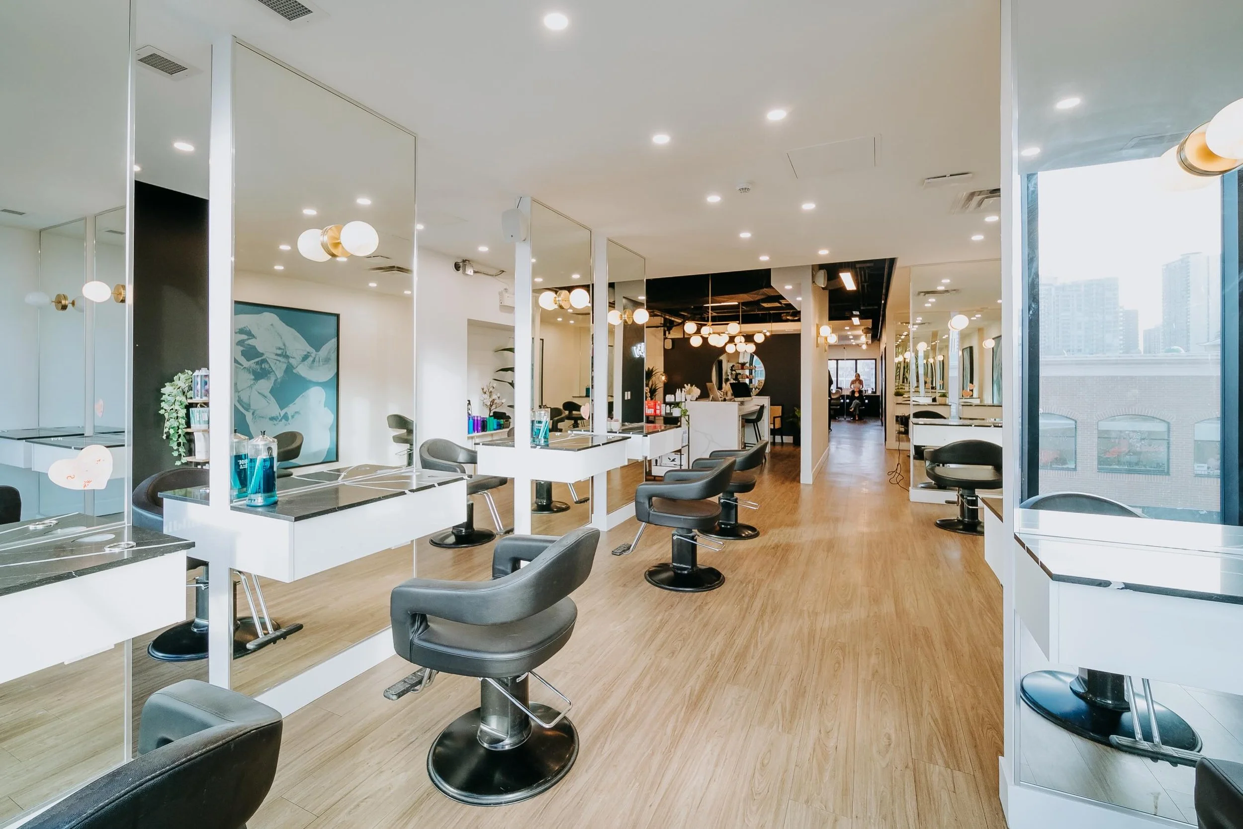 Behind the chair ✨ 

YYC salon | yyc hairstylist | yyc women | yyc beauty | yyc hair | yyc balayage | yyc girls | hair Calgary | YYC blonde | extensions Calgary