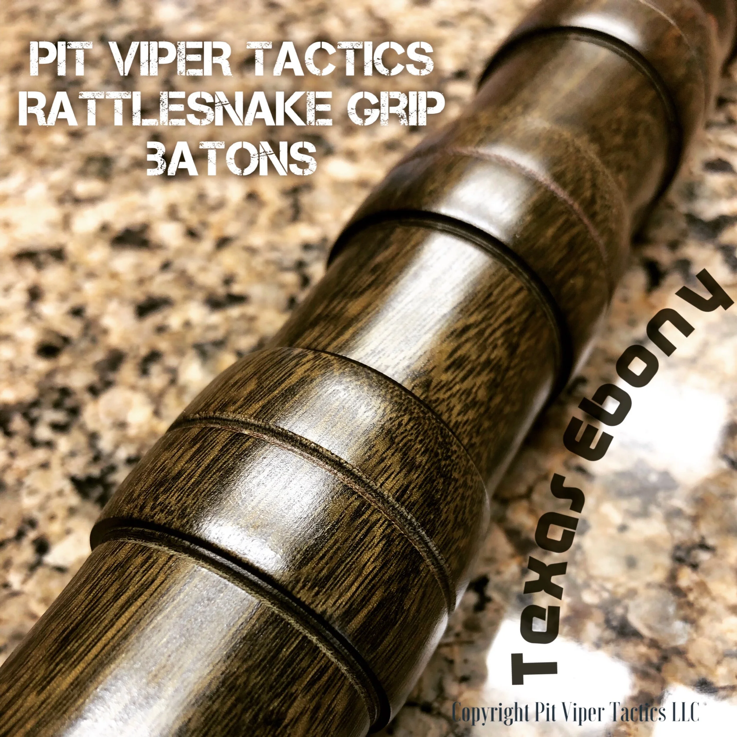 TEXAS EBONY Exotic Hardwood Batons