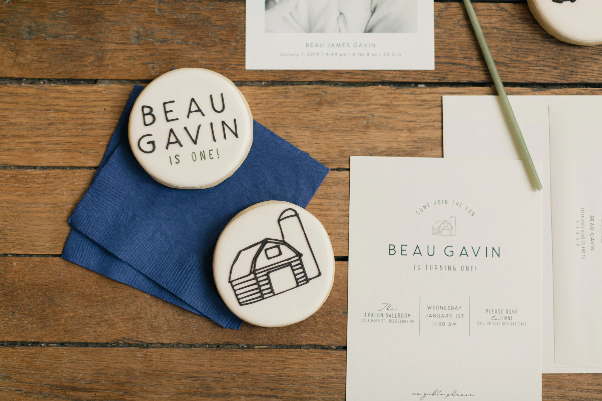 Minimalist, Farm-Themed First Birthday Party