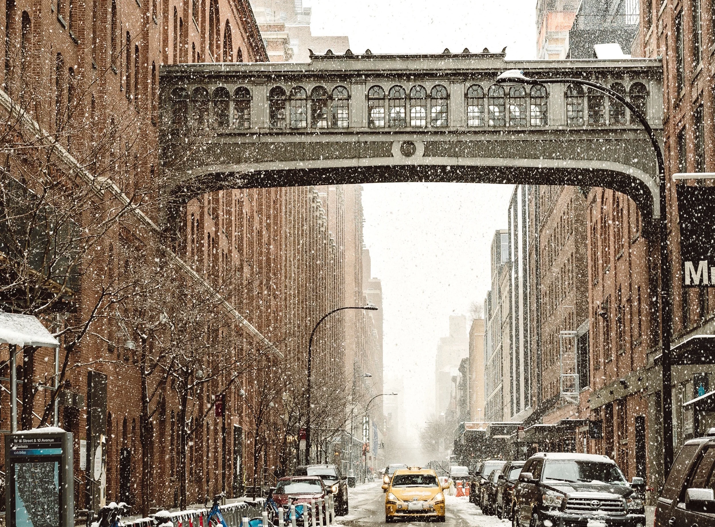 New York City in the winter