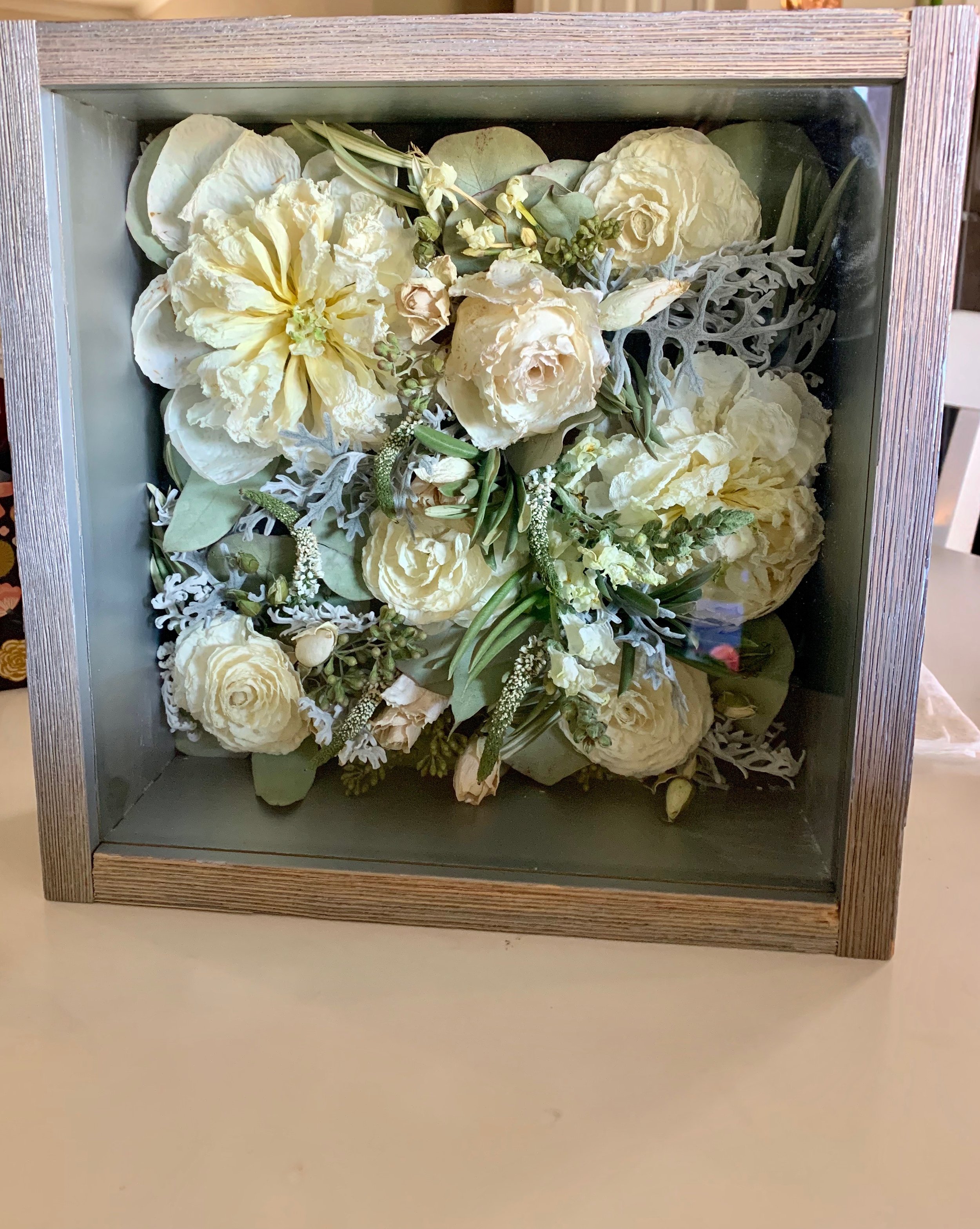 3D Flower Preservation preserving wedding bouquets