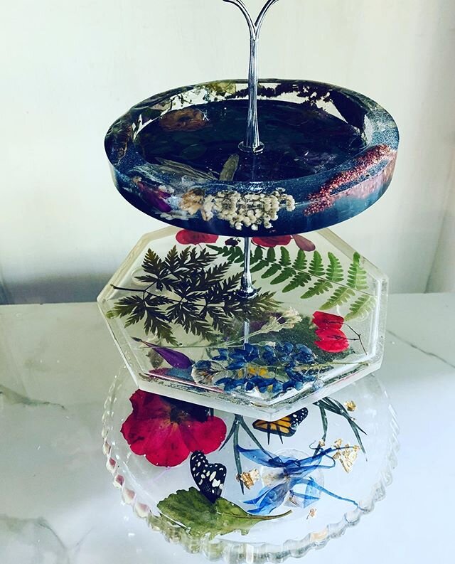 Glasshouse Collection- Preserved Flower and Resin Art