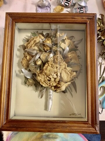 How to Make Dried Flower Shadowbox Art
