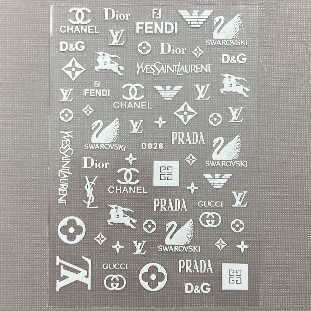 Designer Sticker #16 — Shop Nail Kartel