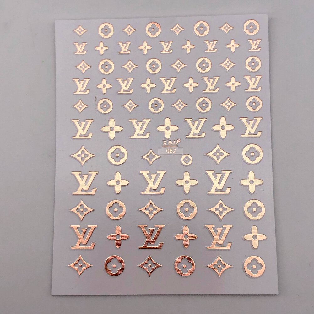 Shiny Rainbow Louis 082 - Nail Art Sticker — Glitz Accessories & Such.