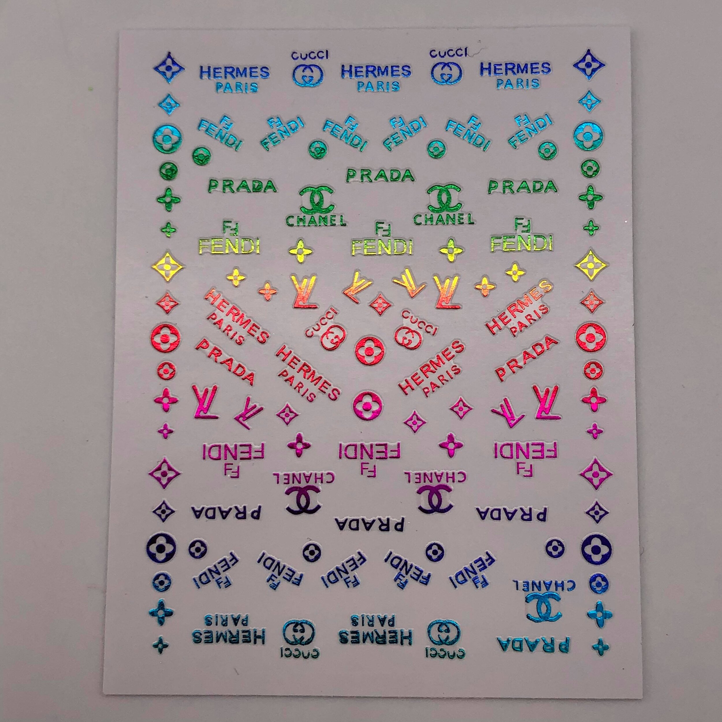 Rose Designer Megamix D065 - Nail Art Sticker — Glitz Accessories