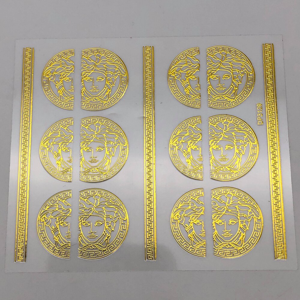 Rose Gold Louis 082 - Nail Art Sticker — Glitz Accessories & Such.
