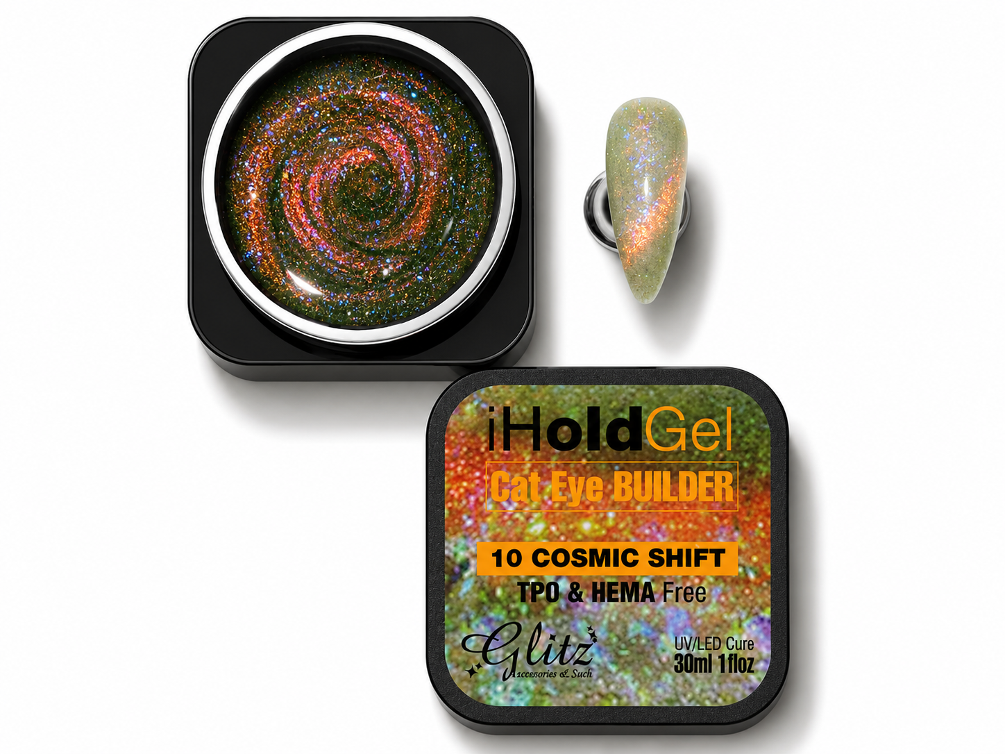 #10 Cosmic Shift - Cat Eye Hard Builder Gel
