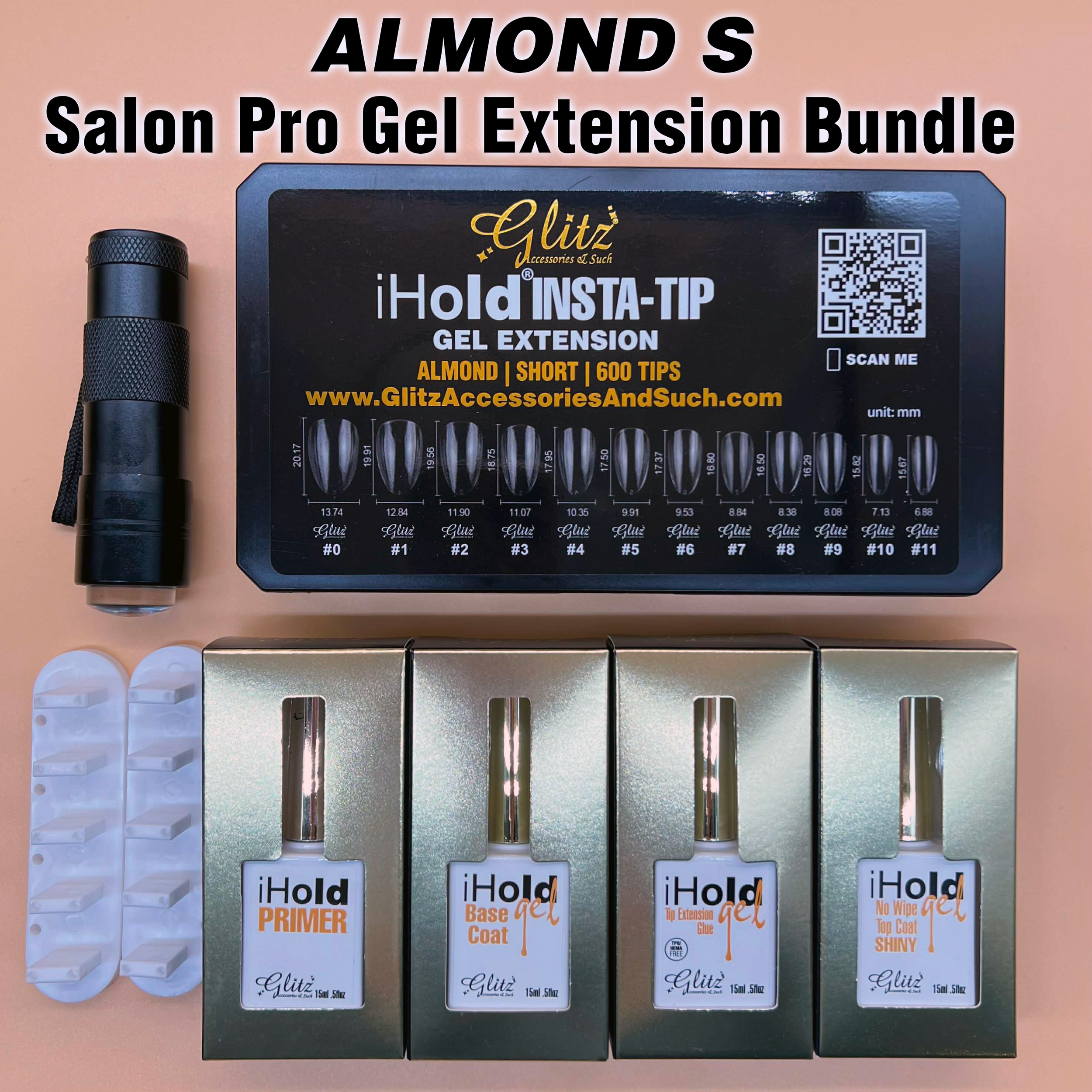 Almond S – Salon Pro Gel Extension Bundle