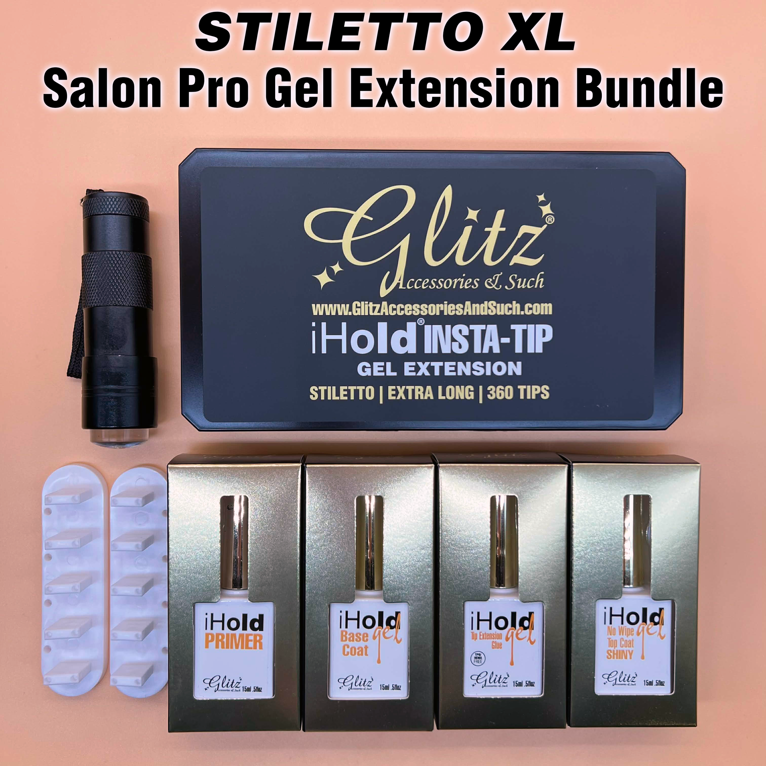 Stiletto XL – Salon Pro Gel Extension Bundle