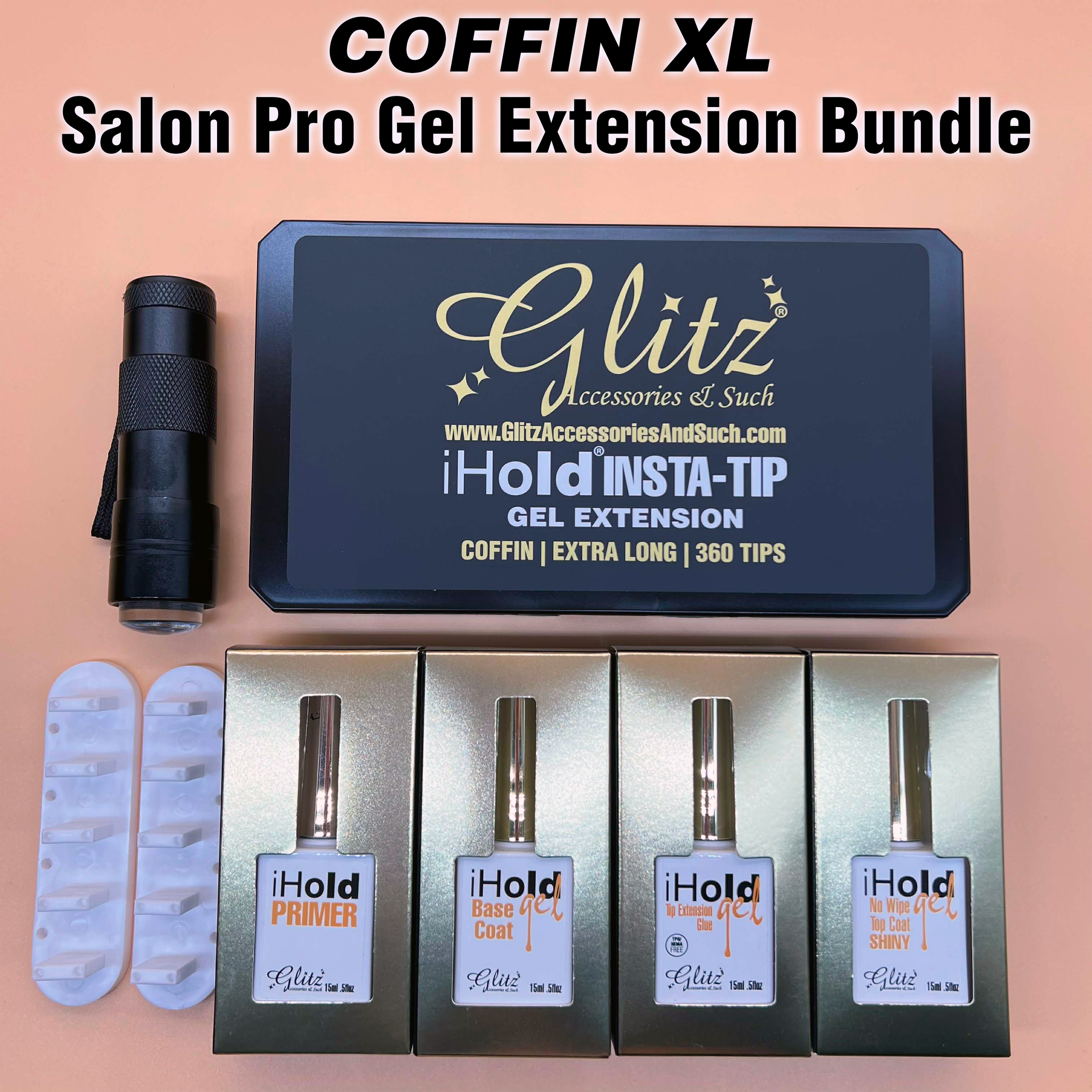 Coffin XL – Salon Pro Gel Extension Bundle