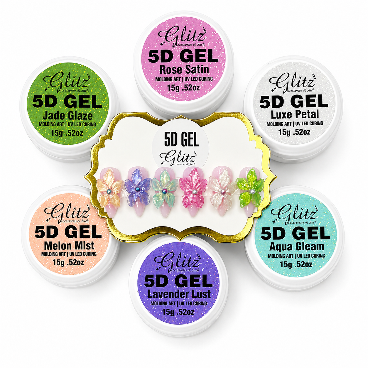 3D Nail Art - 5D Molding/Carving Gel