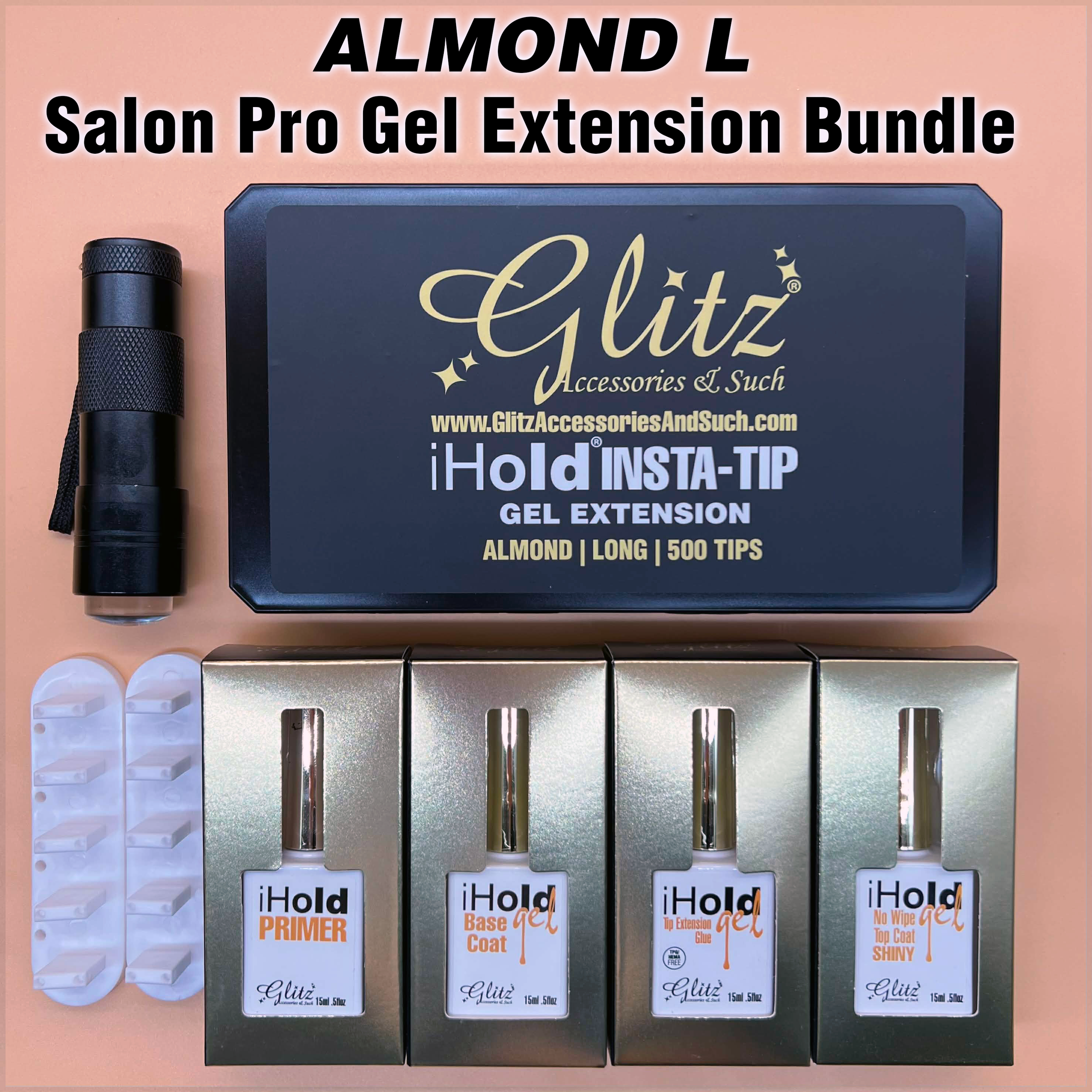 Almond L – Salon Pro Gel Extension Bundle