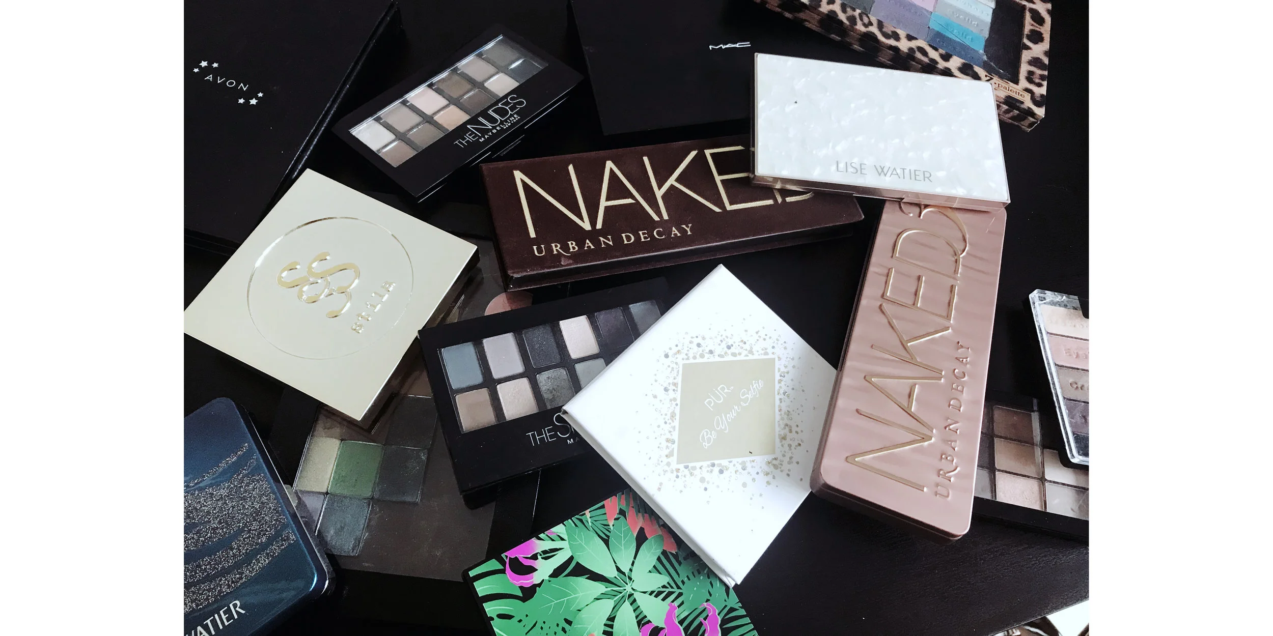 Je classe mes palettes d'ombres à paupières de la meilleure à la pire!