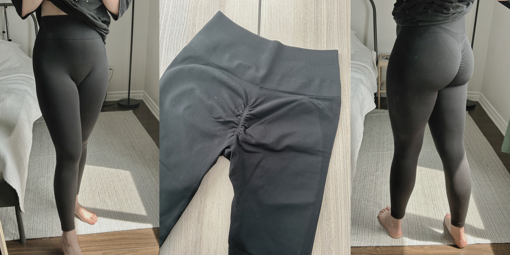 Leggings Maternité LORES Sans Couture - Taille Haute 90 DEN - Fabriqué En Italie