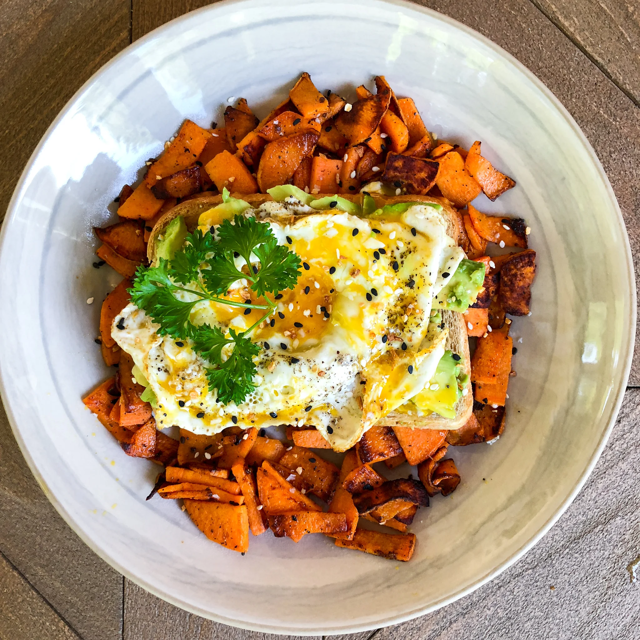 sweet potato hash