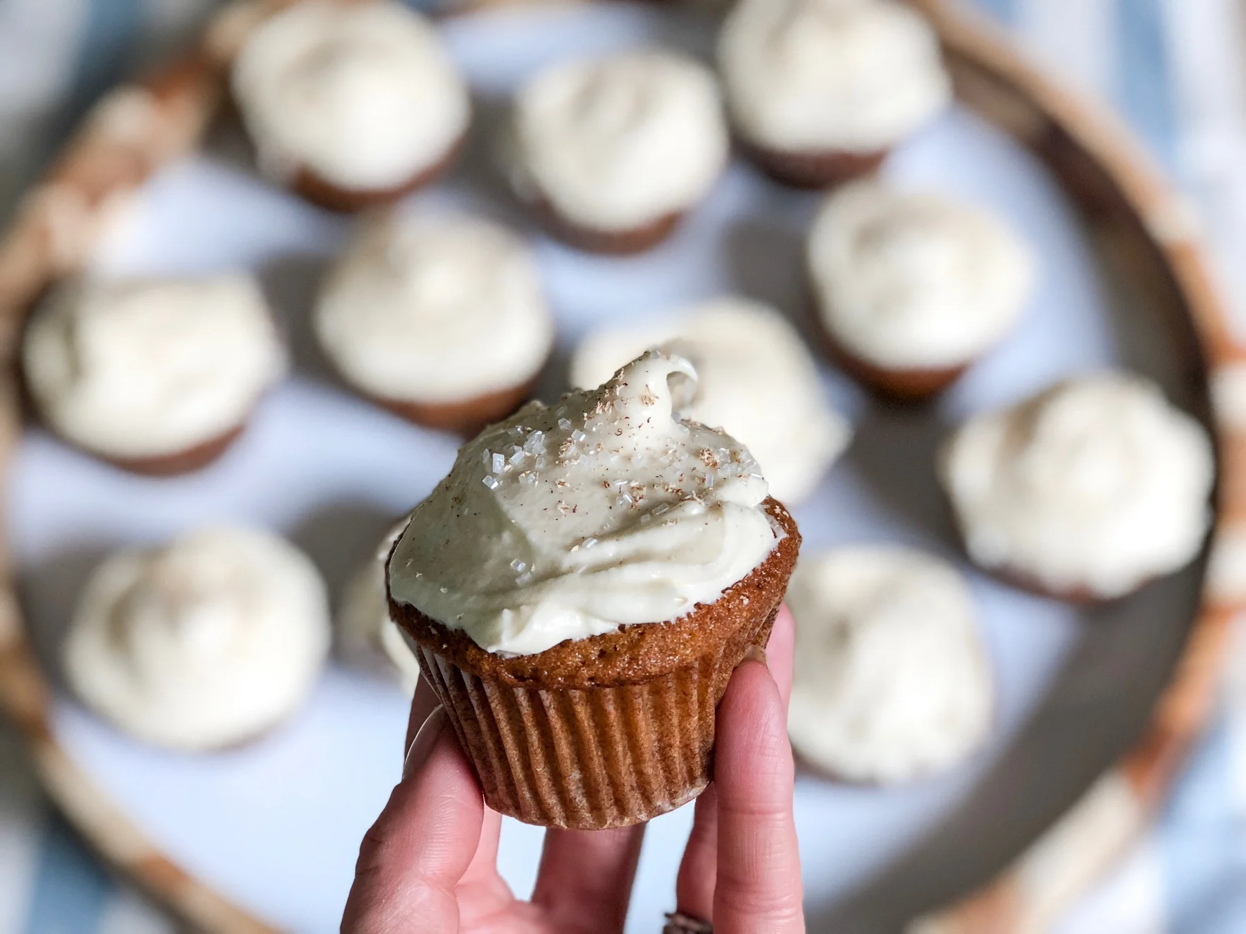 pumpkin spice cupcakes with maple frosting... Coming soon!