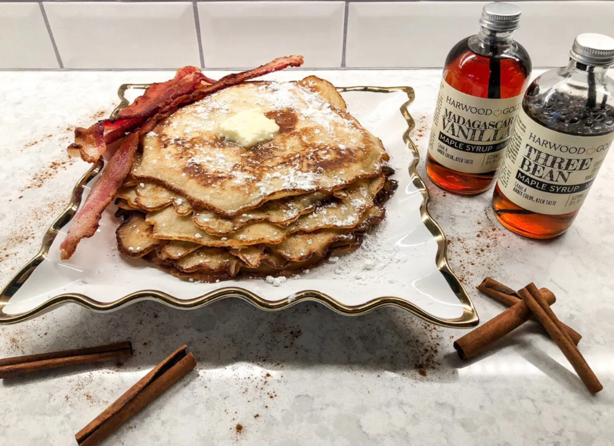 thin &amp; crispy pancakes 