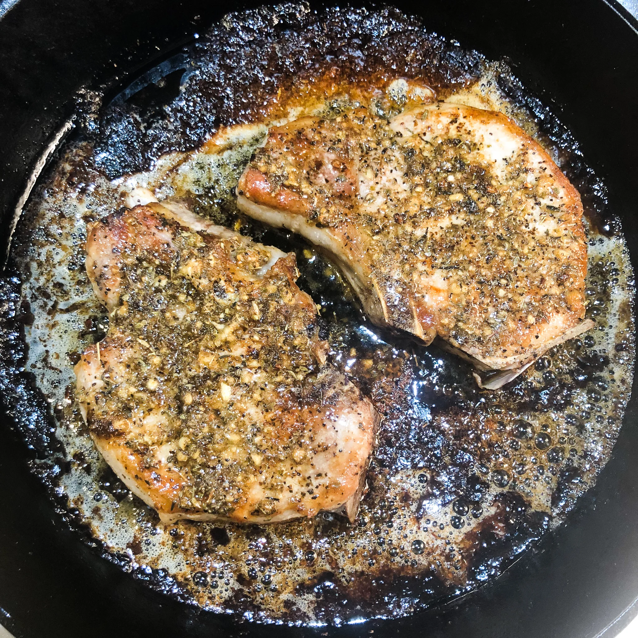garlic brown sugar pork chops